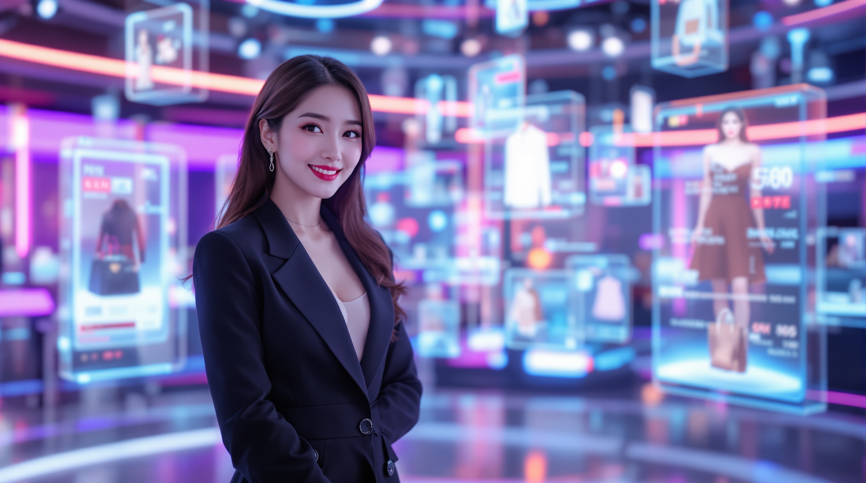 AI 쇼호스트 24시간 자동 판매 라이브커머스 - 부업 투잡 재택근무 온라인쇼핑몰창업